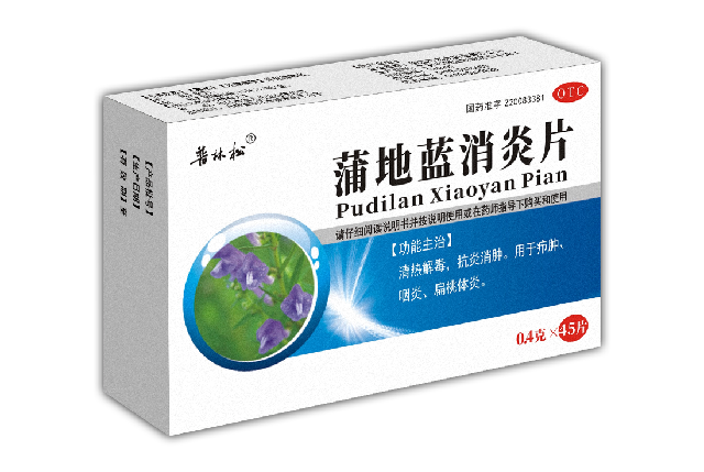 蒲地蓝消炎片45